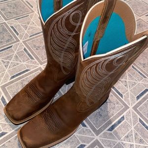Ariat Square Toe Western Boots